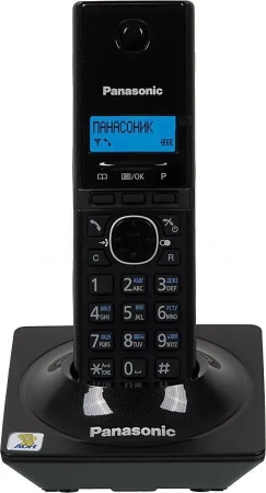 Радиотелефон DECT Panasonic KX-TG1711RUB черный АОН